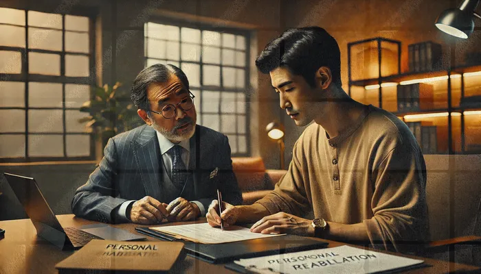 개인파산과의 비교